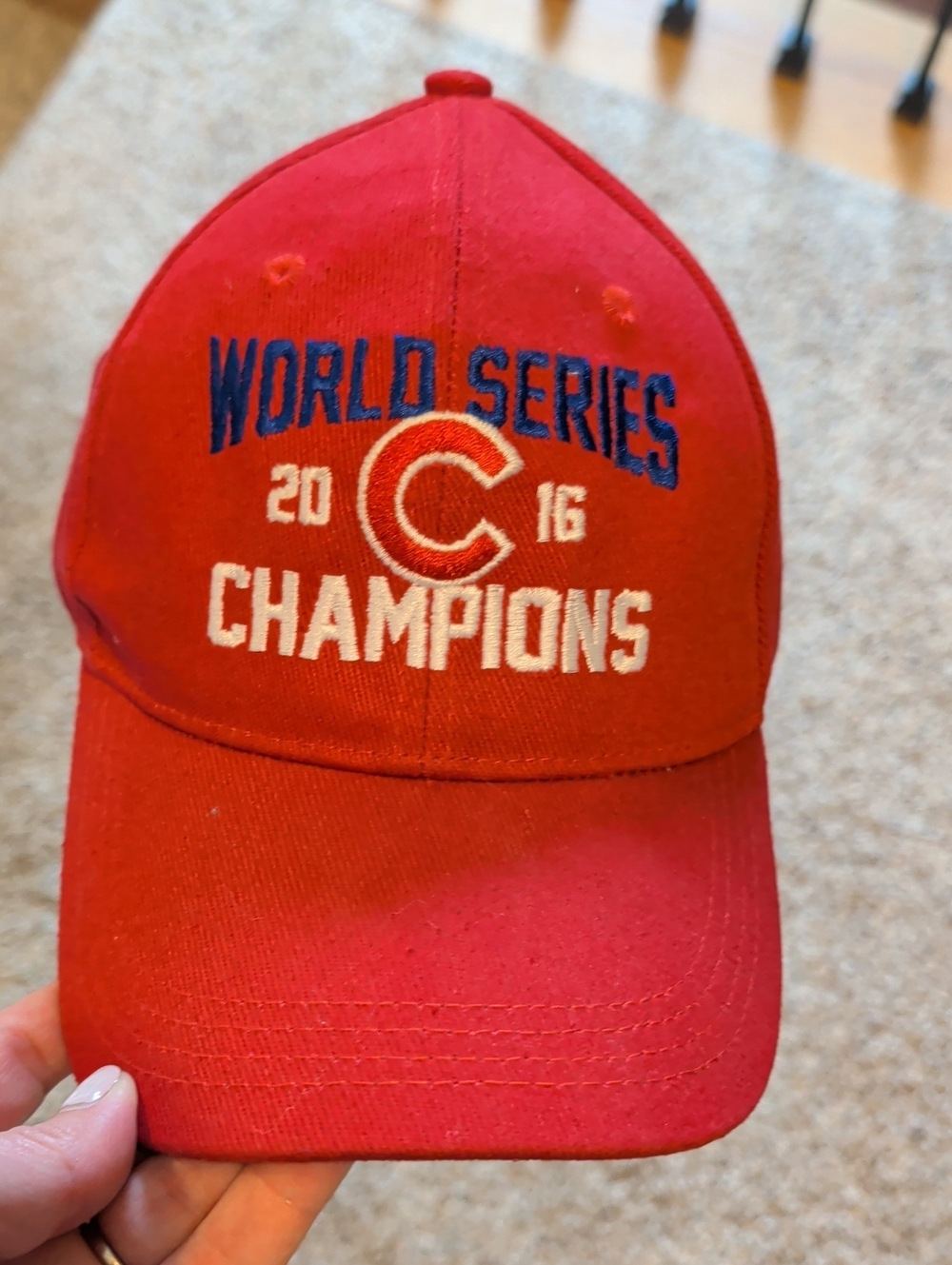 Chicago Cubs 2016 World Series Champions Hat